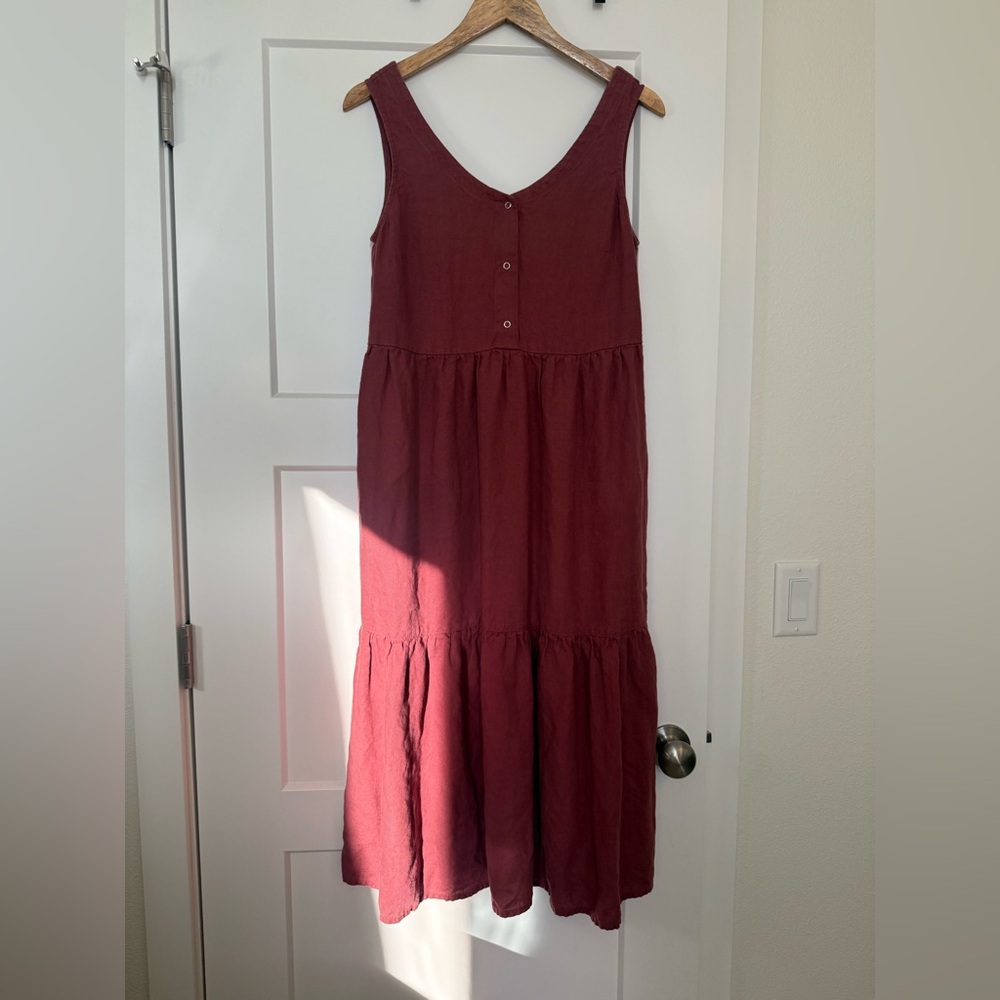 S/M Marsala Valley Dress